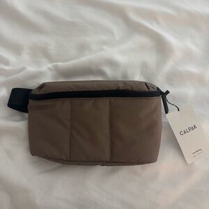 Calpak Luka Belt Bag in Chocolate